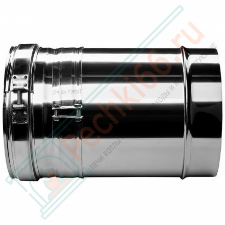 Труба V50R телескопическая с изол L=260-380 (AISI-321/0,8-AISI-304/0,5) d-104/200 (Вулкан-Cerablanket)