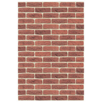 Плита ФАСПАН Кирпичный №1005 Вертикаль 9 мм 1200х800мм (Везувий)