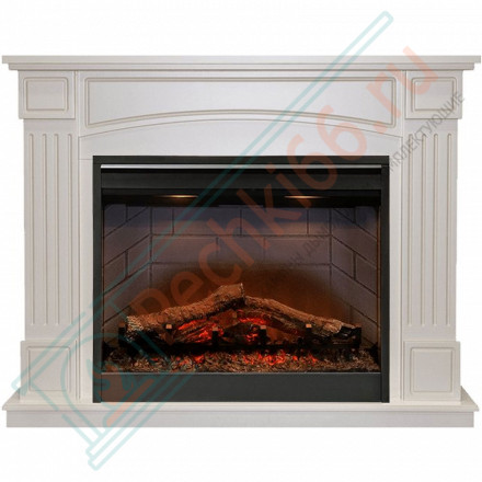 Каминокомплект Boston - Алебастр с электроочагом Symphony 26'' DF2608-INT (Dimplex)