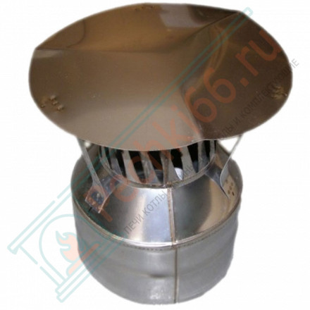 Оголовок с искрогасителем (НЕРЖ-439/0,5-НЕРЖ-439/0,5) d-200/280 (УМК)