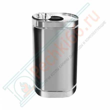 Бак для воды настенный, вертикальный (НЕРЖ-304/0,8мм) 76 л (Вулкан)