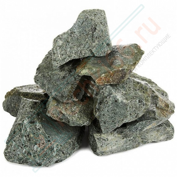 Камень для бани Порфирит, колотый, 20 кг (Россия) в Перми