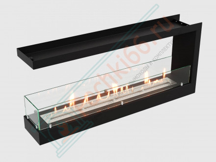 Встраиваемый биокамин Lux Fire Торцевой 1090 S