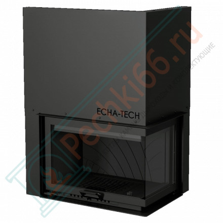 Каминная топка Font 700 R G, угловое стекло справа, гильотина (ECHA-TECH) 14 кВт