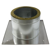 ППУ 470*470*240 с утеплением нерж/оц d-130/200 (УМК)