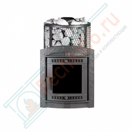 Печь банная Атмосфера L сетка нержавейка (ProMetall)